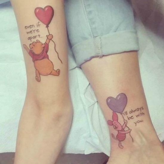 Cute Tattoo for Mother and Daughter - Mother Daughter Tattoos - Mother Tattoos - MomCanvas