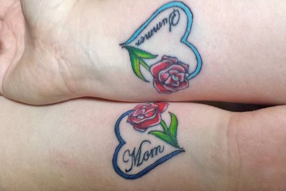 Matching mother and daughter tattoos  Wonderland Tattoo  Facebook