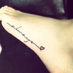 Always Heart Tattoo - Mother Daughter Heart Tattoos - Mother Daughter -  MomCanvas