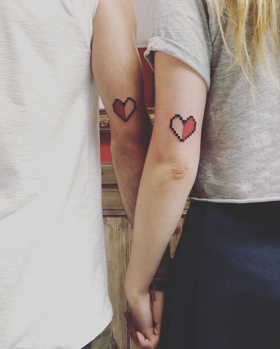 Look Barbie Imperial Got Matching Heart Tattoos With Her Friends