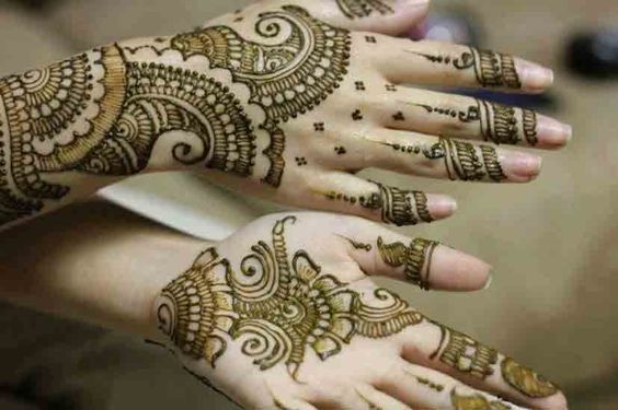 Simple Pakistani Bridal Mehndi Design Bridal Back Hand Mehndi