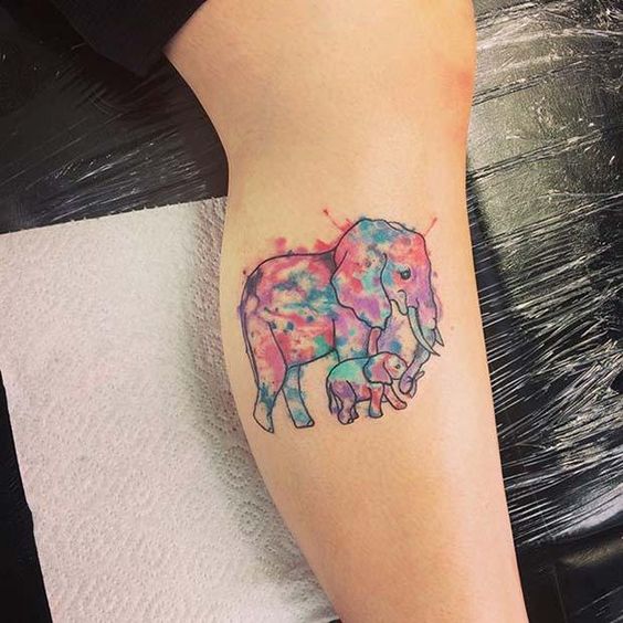 Creative Elephant Tattoo - Elephant Simple Tattoos - Simple Tattoos -  MomCanvas