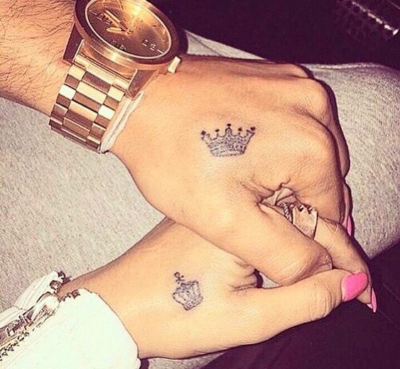 Cute Matching Couple Tattoos - Couple Simple Tattoos - Simple Tattoos -  MomCanvas