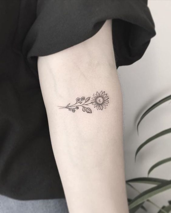 UPDATED 50 Sunflower Tattoos to Bring Sunshine to Your Style