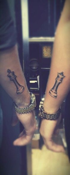 Unique Couple Tattoo - Couple Simple Tattoos - Simple Tattoos - MomCanvas