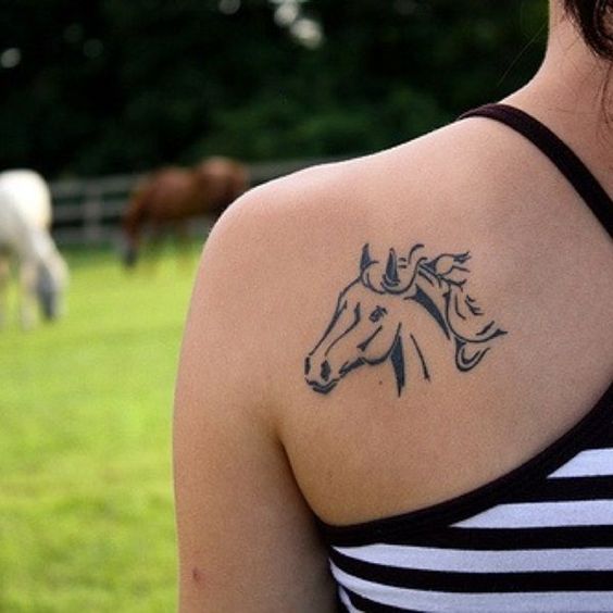 Free Stock Photo of horse tattoo | Download Free Images and Free  Illustrations