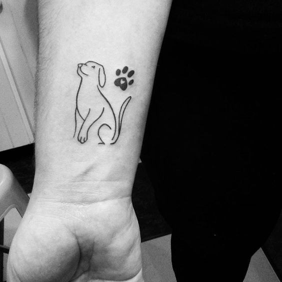 Unforgettable Small Wiener Dog Tattoos Youll Admire  Inku Paw