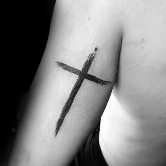 44 Best Cross Tattoos For Men  TattooTab