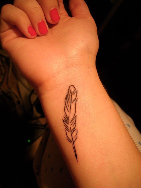 52 Beautiful Feather Tattoos with Meaning  Our Mindful Life