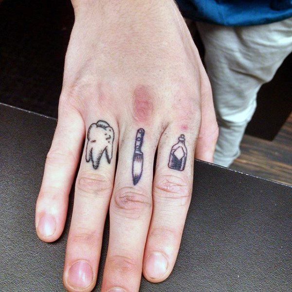101 Best Tooth Tattoo Ideas You Have to See to Believe! - Outsons