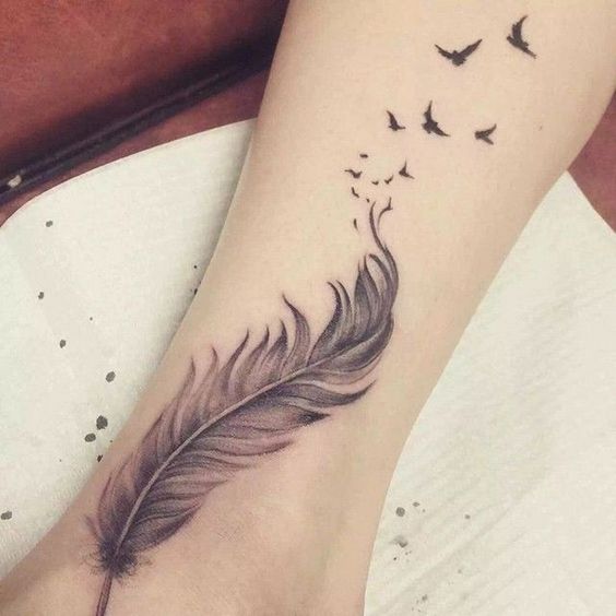 12 Wrist Feather Tattoos Designs for Women - Psycho Tats