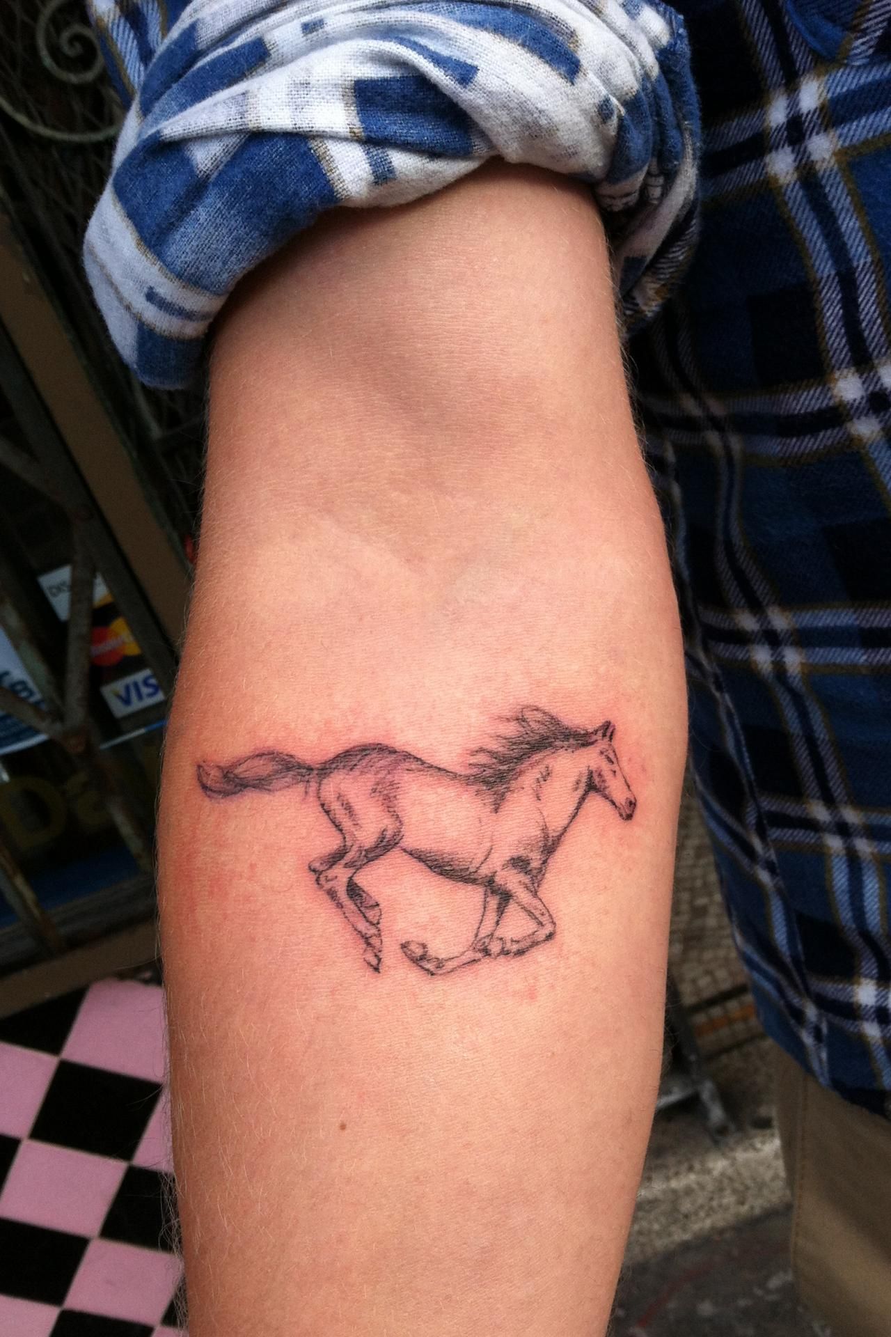 Mind Boggling Simple Horse Tattoo - Horse Simple Tattoos - Simple
