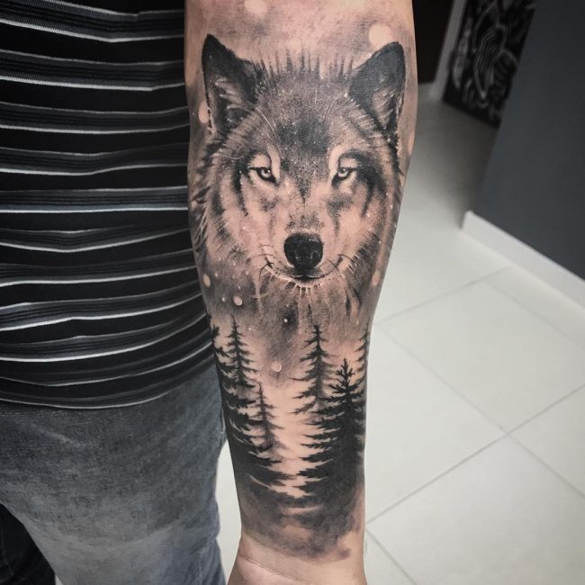 Surprising Wolf Simple Tattoos - Wolf Simple Tattoos - Simple Tattoos -  MomCanvas