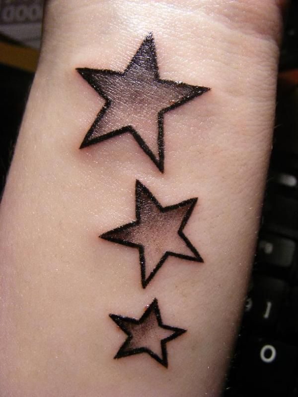 Body Star Simple Tattoos - Star Simple Tattoos - Simple Tattoos - MomCanvas