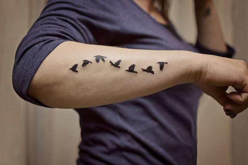 Distorted Arm Simple Tattoos Design - Arm Simple Tattoos - Simple Tattoos -  MomCanvas