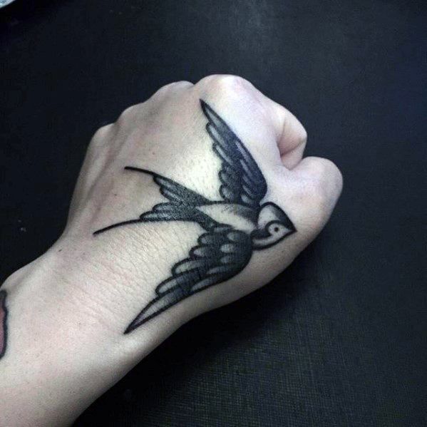 Finger Sparrow Simple Tattoos - Sparrow Simple Tattoos ...