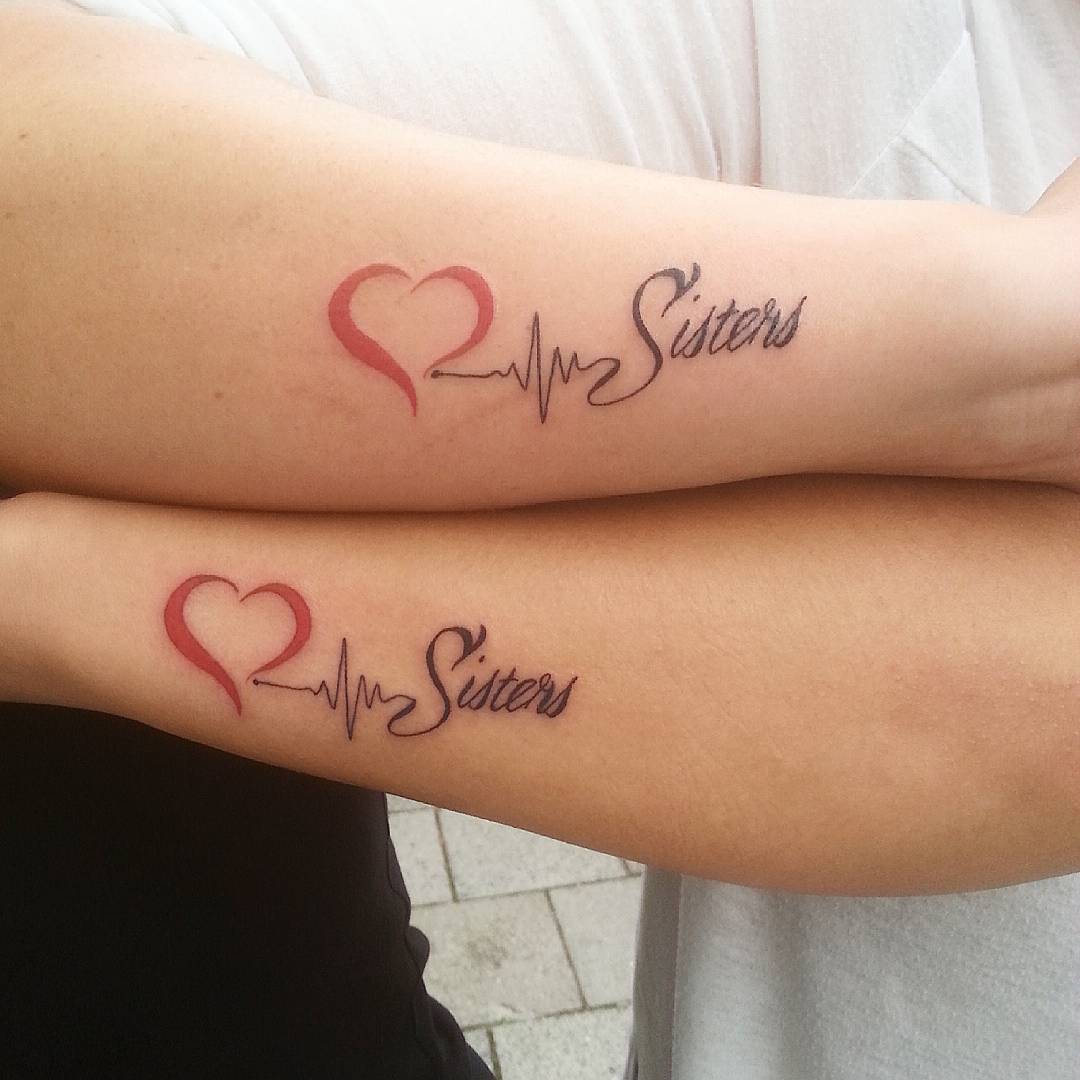 Stunning Individual Sister Simple Tattoos