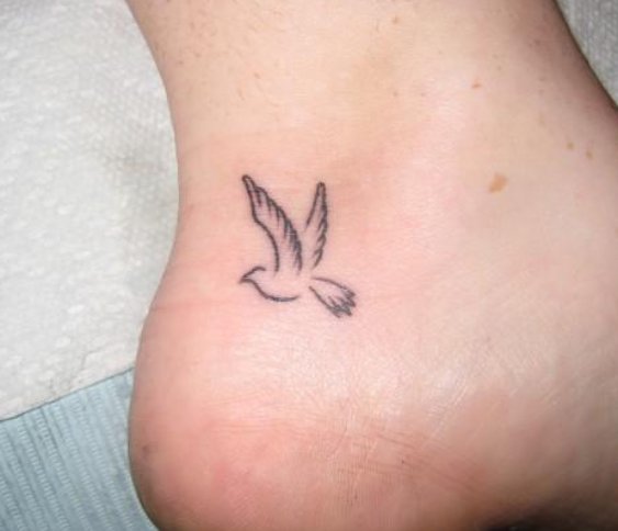 Outline pigeon tattoo  Tattoogridnet