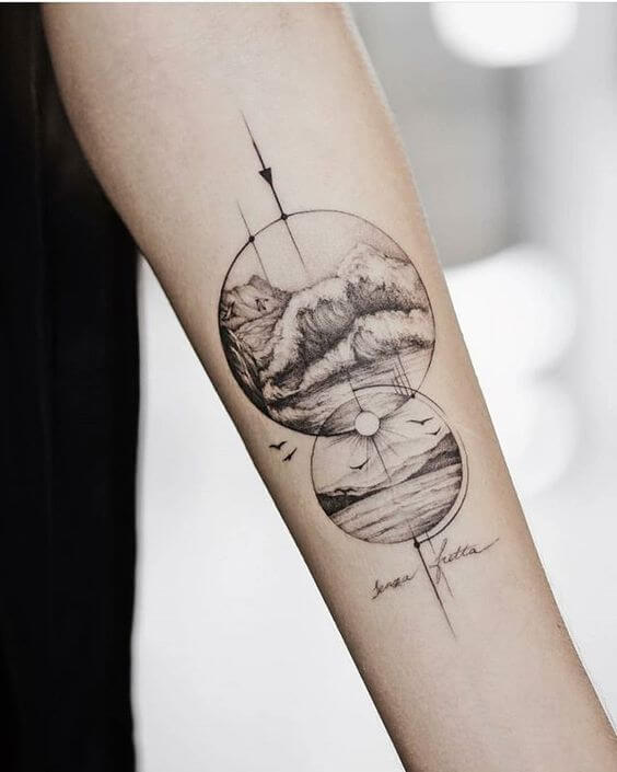 20 Best Best Nature Tattoos Pictures -