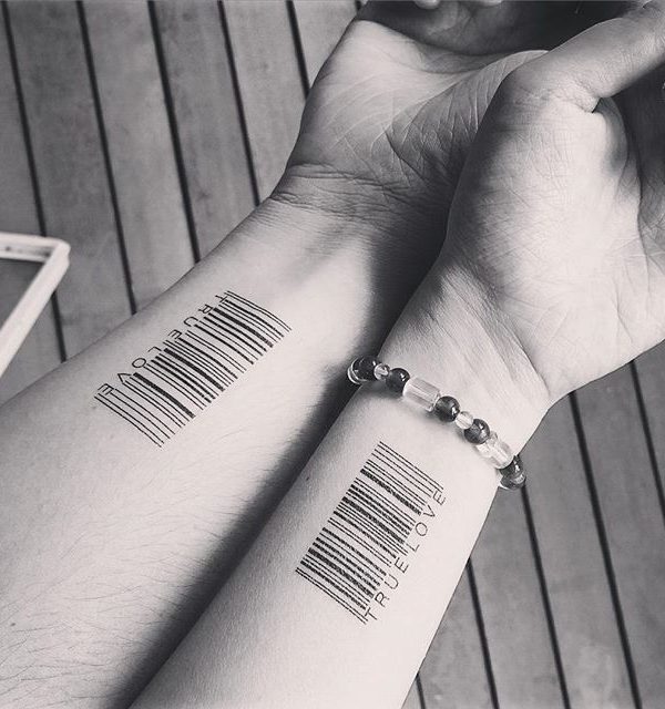black couple matching tattoos ideasTikTok Search