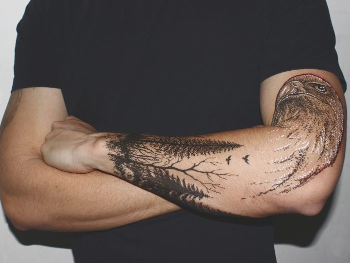 PHOTO: Die-hard Fan Tattoos 'MEDIKAL' On His Left Arm - GhanaCelebrities.Com