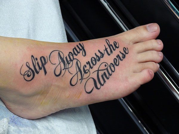 Major Meaningful Best Writing Tattoos on wrist - Best Writing Tattoos - Best Tattoos - MomCanvas