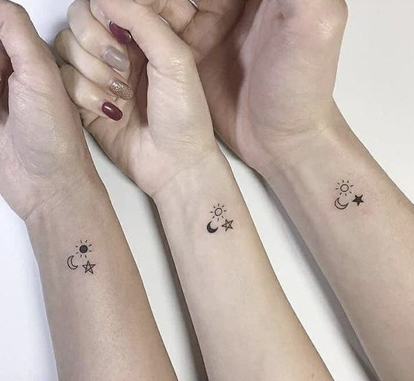 Clear Meaningful Friendship Tattoo - Best Friendship Tattoos - Best Tattoos - MomCanvas
