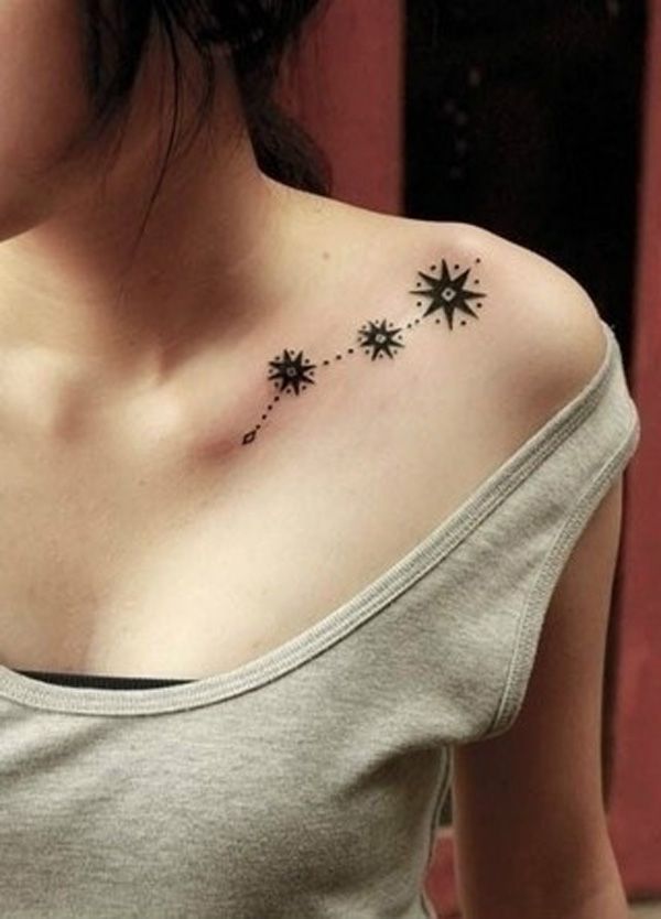 50 Cute Clavicle Tattoos for Women  Art and Design