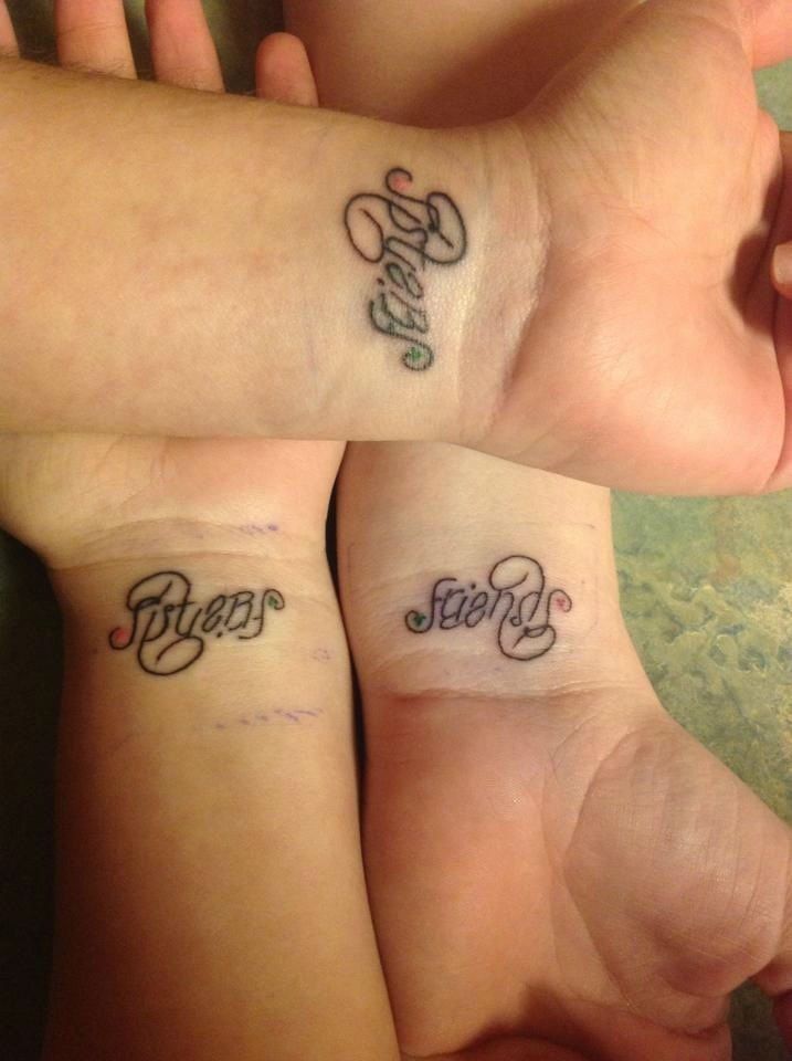Clear Meaningful Sister Tattoo - Best Sister Tattoos - Best Tattoos -  MomCanvas