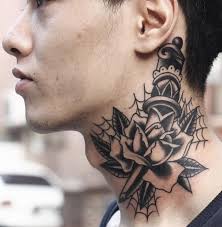 Neck Small Tattoo Design - Best Neck Tattoos - Best Tattoos - MomCanvas