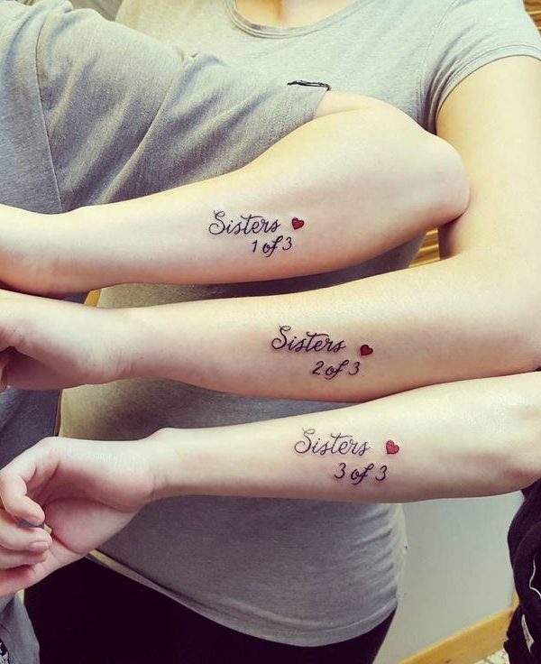 Great Sister Tattoo - Best Sister Tattoos - Best Tattoos - MomCanvas