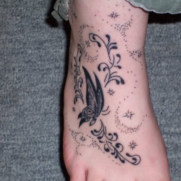 Superb Foot Tattoo - Best Foot Tattoos - Best Tattoos - MomCanvas