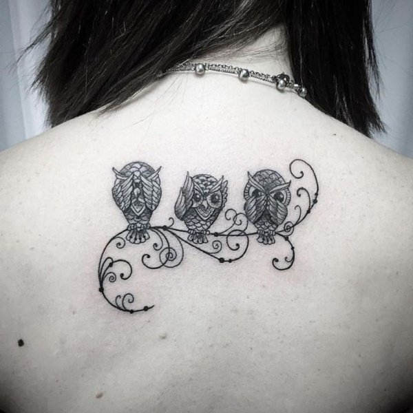 Owl Family Tattoo For Girls  Family Tattoo For Girls  Family Tattoos   MomCanvas