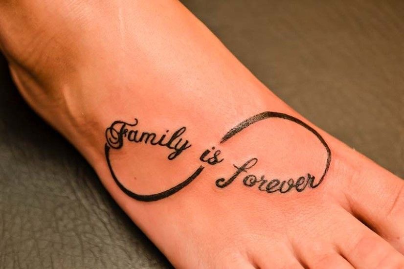 Always And Forever Tattoo Design Png  Family Is Forever Tattoo Designs   Free Transparent PNG Clipart Images Download
