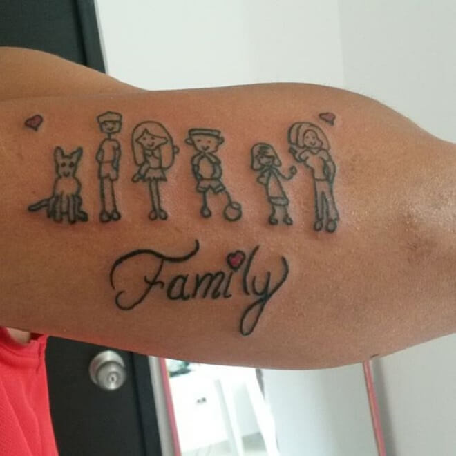 Stunning Small Family Tattoos - Small Family Tattoos - Family Tattoos - MomCanvas