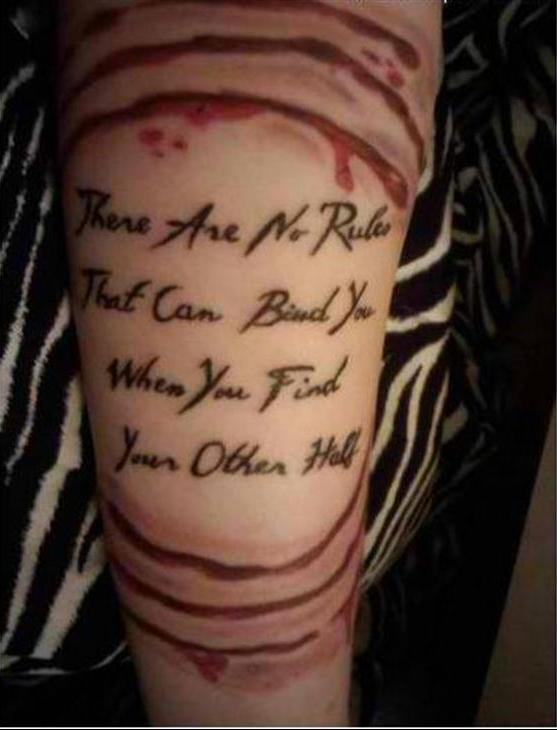 30 Awesome Quote Tattoos That Will Make You Stop And Think