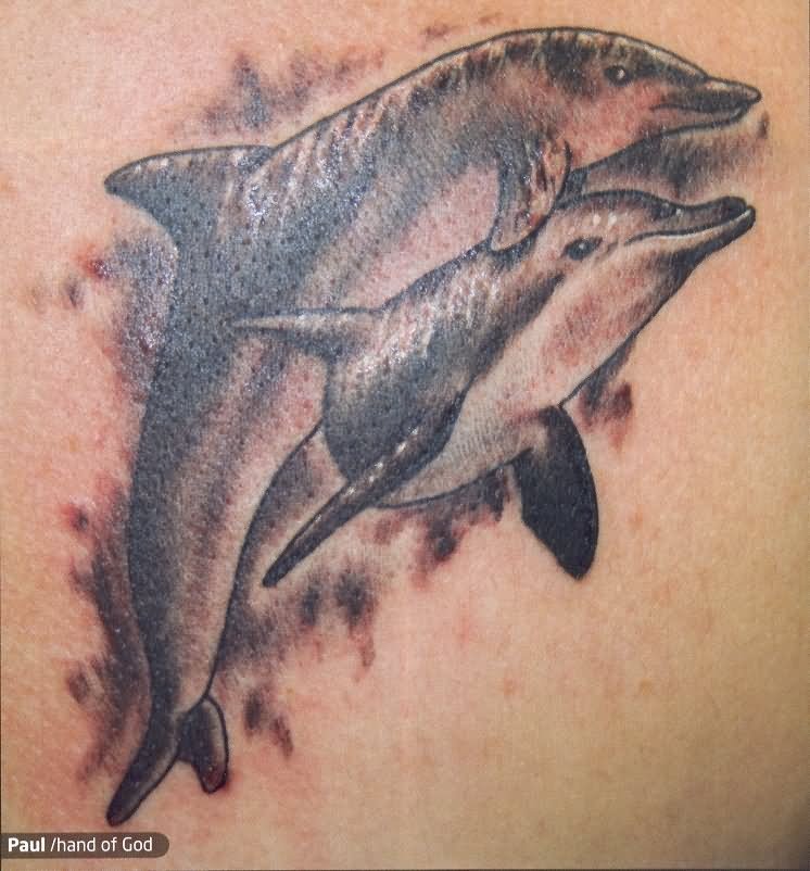 Veritable Graceful Dolphin Simple Tattoos  Dolphin Simple Tattoos  Simple  Tattoos  MomCanvas