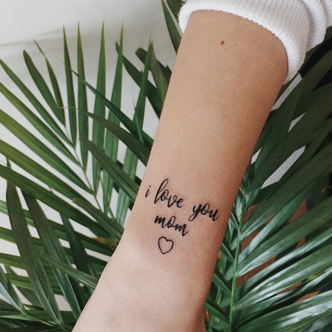 Lovely Love Family Tattoos on Arm - Love Family Tattoos - Family Tattoos -  MomCanvas