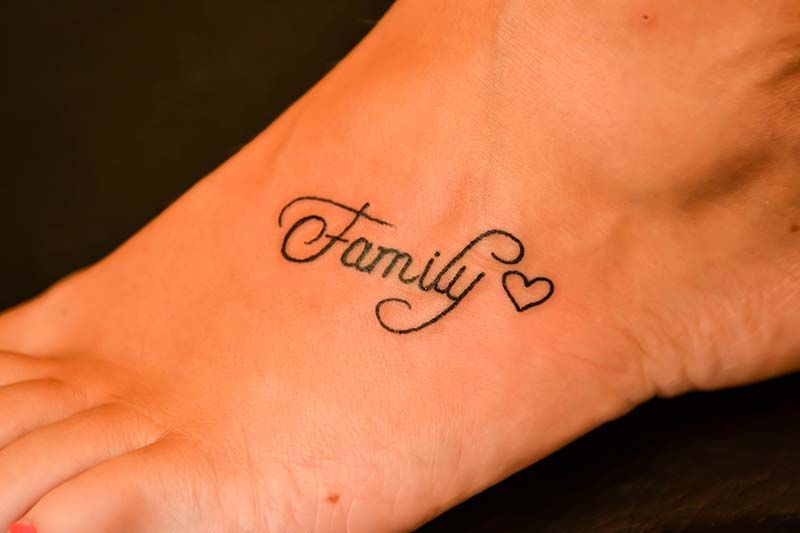 Family Heart Tattoo  David Briggs  Flickr