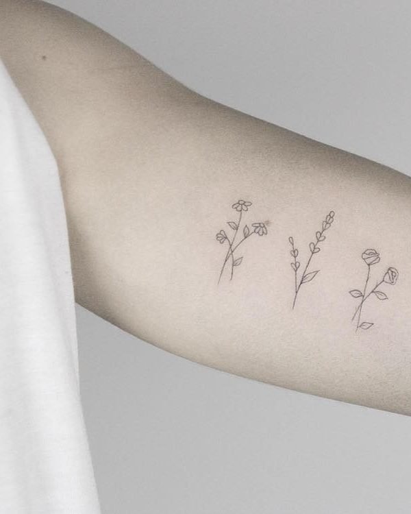 Unique Small Nature Cute Easy Tattoo Design - Small Nature Tattoos - Small Tattoos - MomCanvas