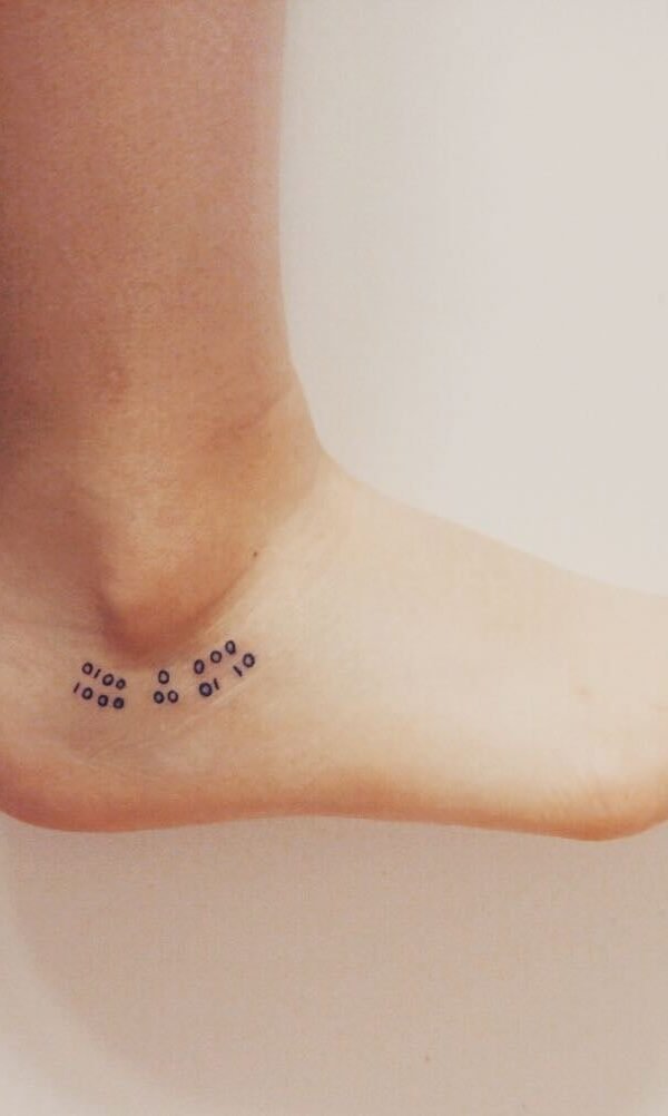 Little Ankle Tattoos Design - Small Ankle Tattoos - Small Tattoos -  MomCanvas