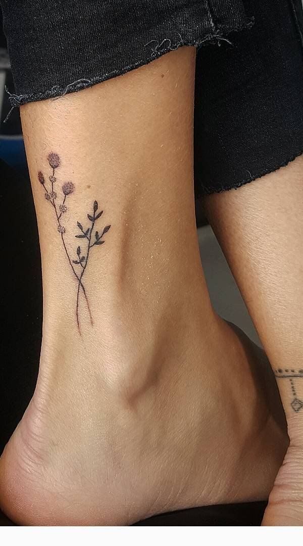 Clear Meaningful Small Ankle Tattoos - Small Ankle Tattoos - Small ...