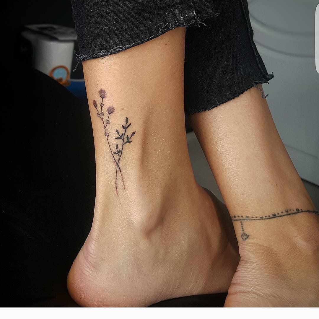 Clear Meaningful Small Ankle Tattoos - Small Ankle Tattoos - Small Tattoos  - MomCanvas
