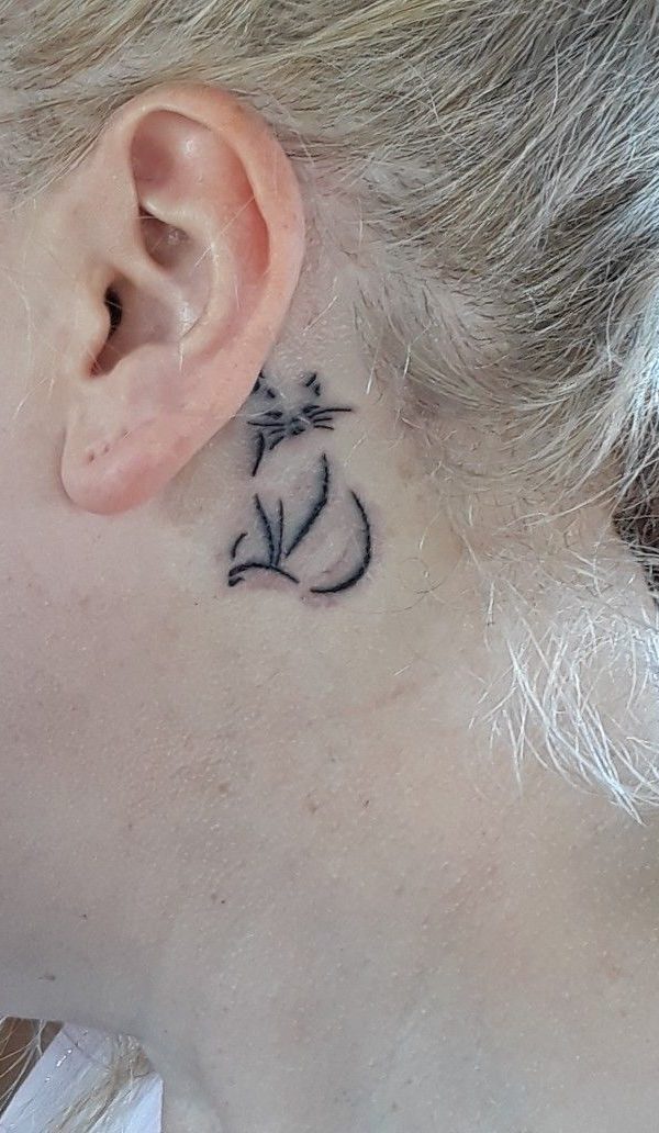 25 Behind the Ear Tattoos  Behind the Ear Tattoos for Women
