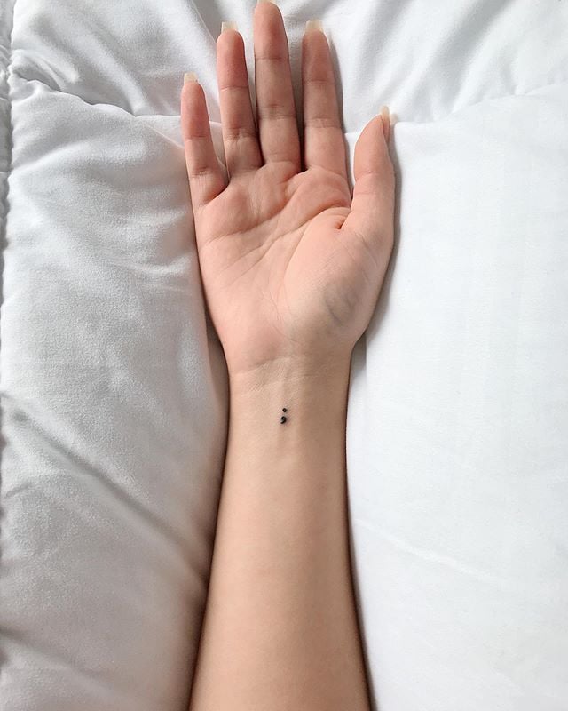 Clear Small Wrist Meaningful Tattoo - Small Wrist Tattoos - Small Tattoos -  MomCanvas