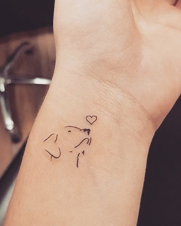 Head Small Animal Tattoos - Small Animal Tattoos - Small Tattoos - MomCanvas