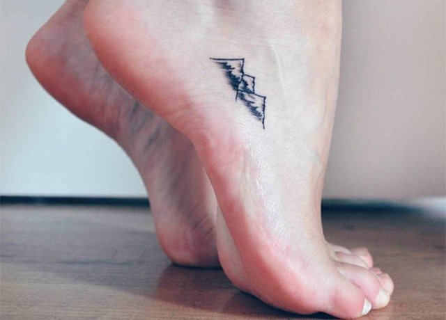 2. Small Foot and Leg Tattoos - wide 9