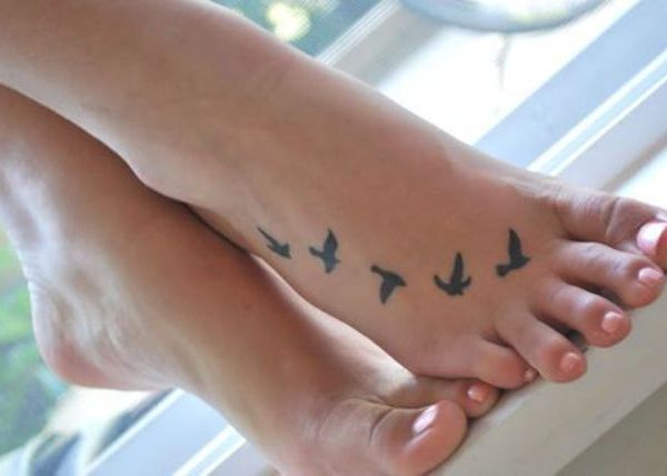 Lovely Small Foot Tattoos - Small Foot Tattoos - Small Tattoos - MomCanvas