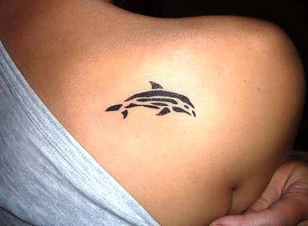 Extraordinary Small Dolphin Tattoos - Small Dolphin Tattoos - Small Tattoos  - MomCanvas
