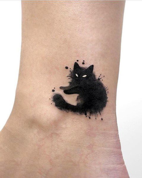 Head Small Cat Tattoos - Small Cat Tattoos - Small Tattoos - MomCanvas